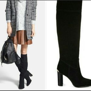 MICHAEL KORS REGINA RIDING BOOTS